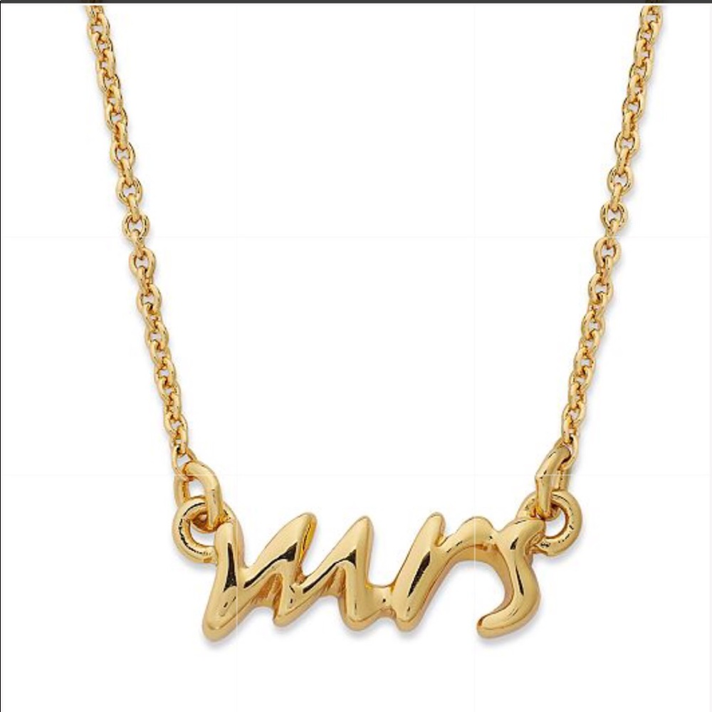 Kate spade Mrs necklace
